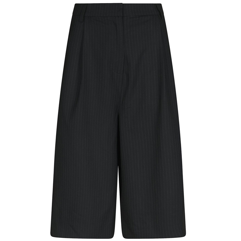 Neo Noir Rima Slim Pinstripe Shorts