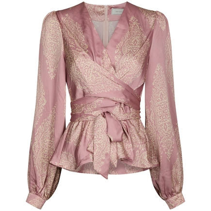 Neo Noir Rista Paisley Drop Bluse