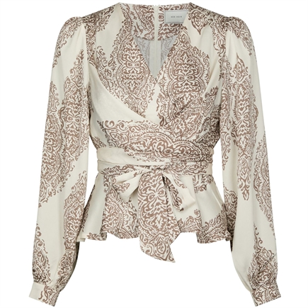 Neo Noir Rista Paisley Drop Bluse