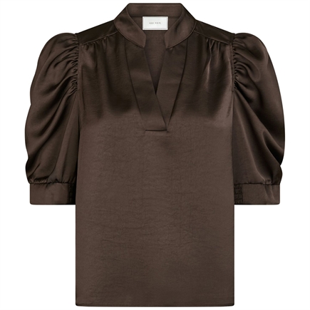 Neo Noir Roella Heavy Sateen Bluse