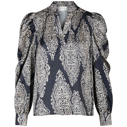 Neo Noir Rosslyn Paisley Drop Bluse