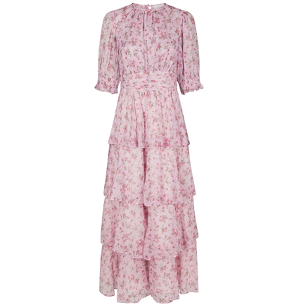 Neo Noir Sable Meadow Printed Kjole