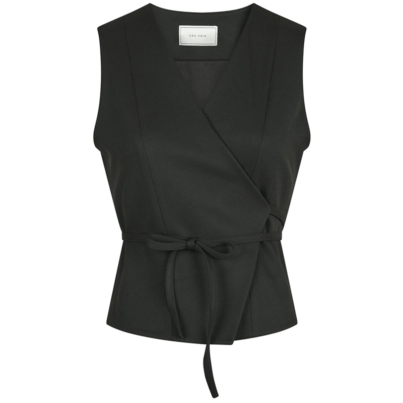 Neo Noir Samara Twill Wrap Vest