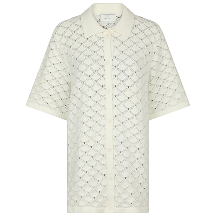 Neo Noir Sette Crochet Bluse