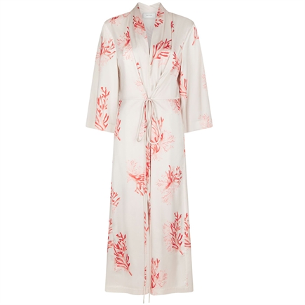 Neo Noir Shane Coral Wrap Kjole
