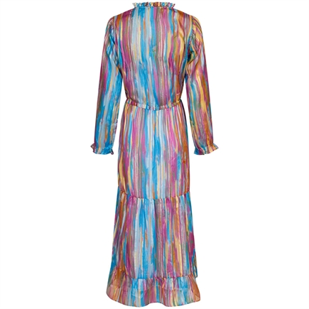 Neo Noir Silo Blurred Stripe Kjole