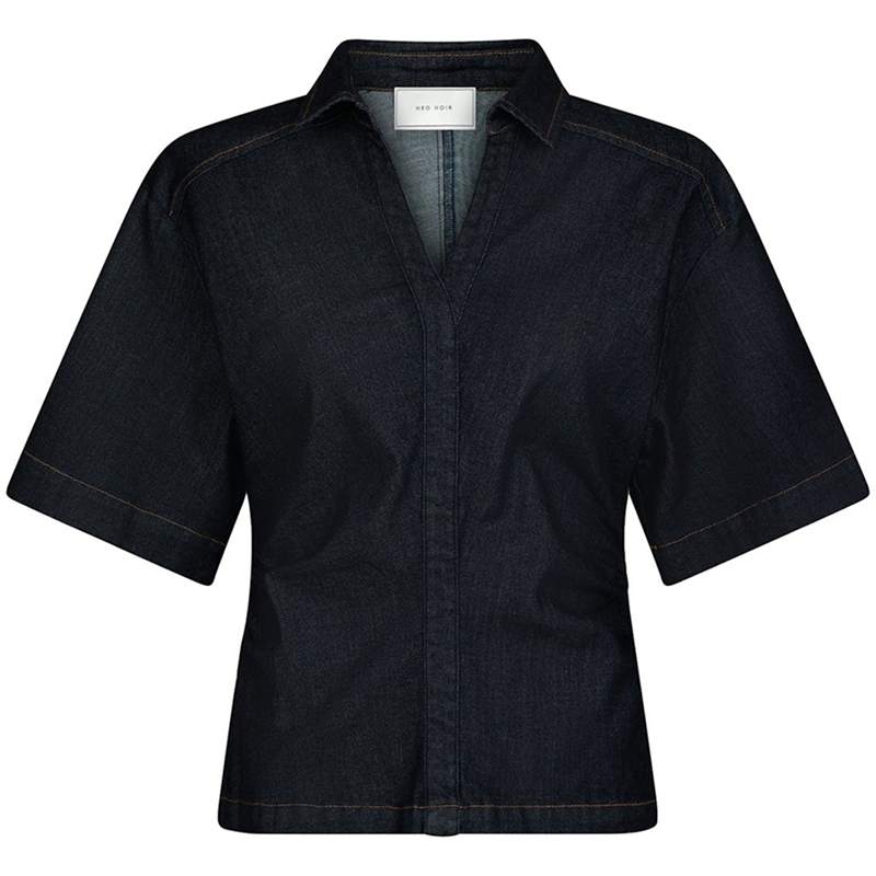 Neo Noir Spenda Denimbluse