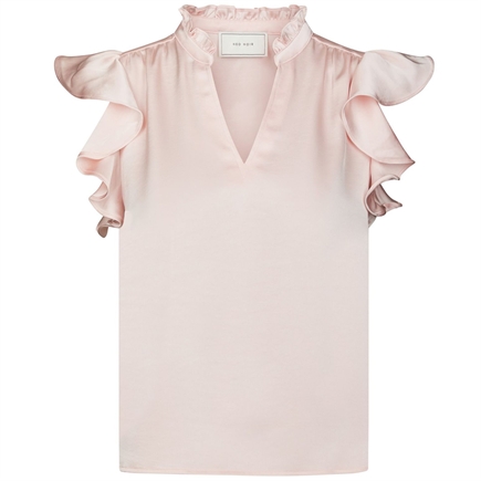 Neo Noir Stella Heavy Sateen Bluse