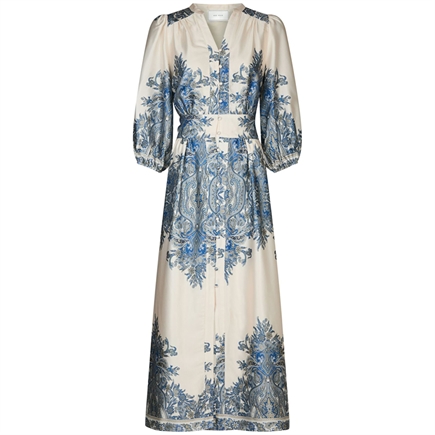 Neo Noir Stellar Paisley Border Kjole