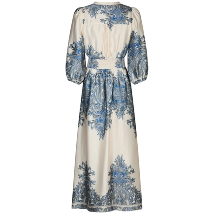 Neo Noir Stellar Paisley Border Kjole