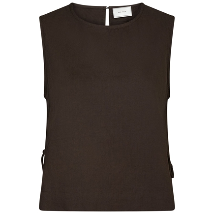 Neo Noir Svetlana Linen Top