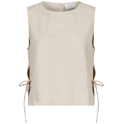 Neo Noir Svetlana Linen Top