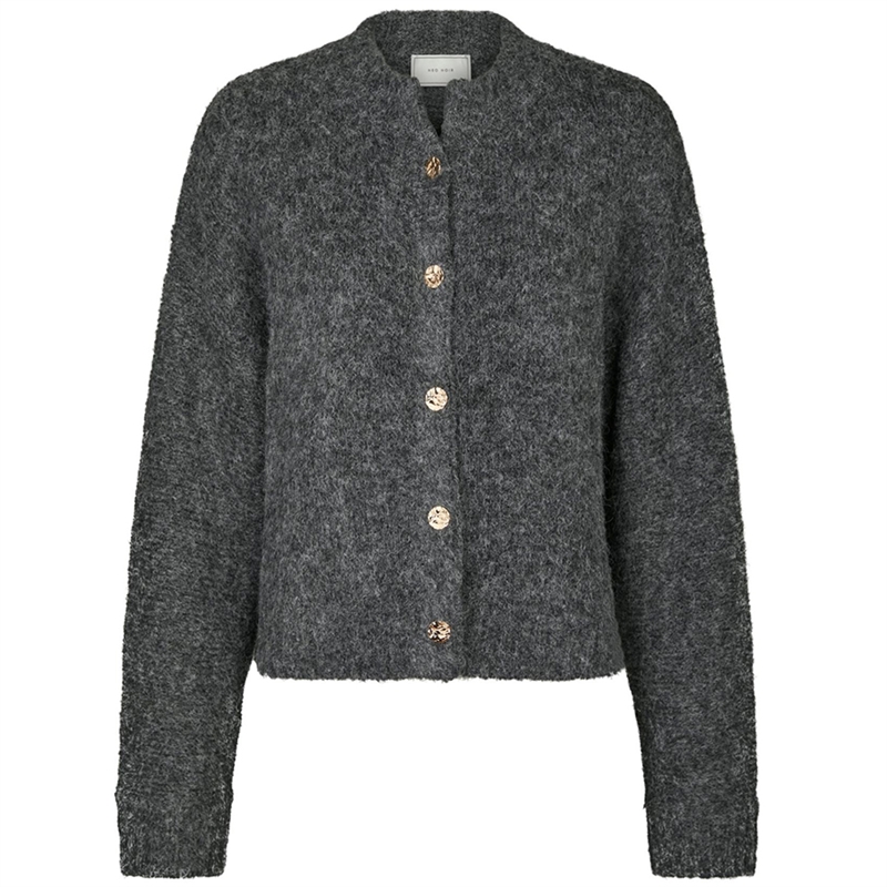 Neo Noir Taura Fluffy Strikcardigan