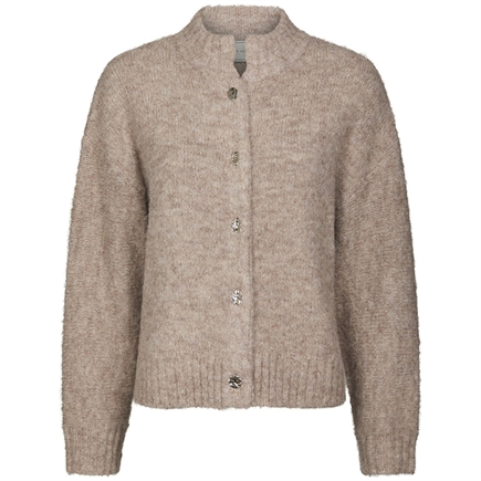 Neo Noir Taura Fluffy Strikcardigan