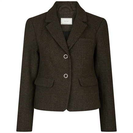 Neo Noir Waed Mini Check Blazer