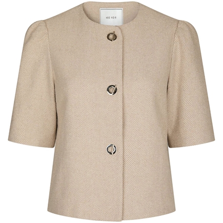 Neo Noir Xanthe Light Herringbone Blazer