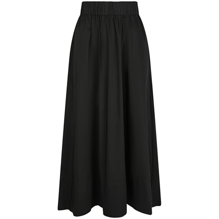 Neo Noir Yara Long Poplin Nederdel