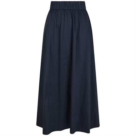 Neo Noir Yara Long Poplin Nederdel