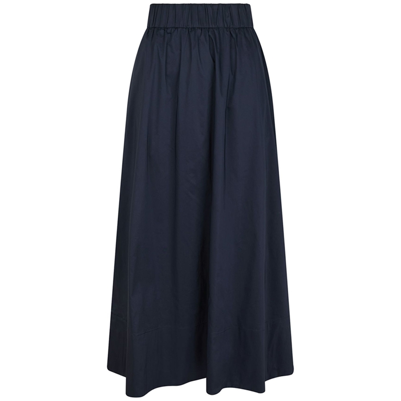 Neo Noir Yara Long Poplin Nederdel