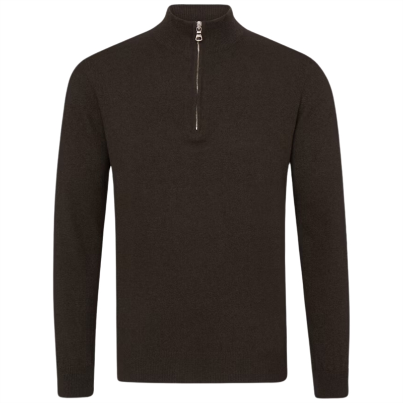 Oscar Jacobson Patton Half Zip Strik