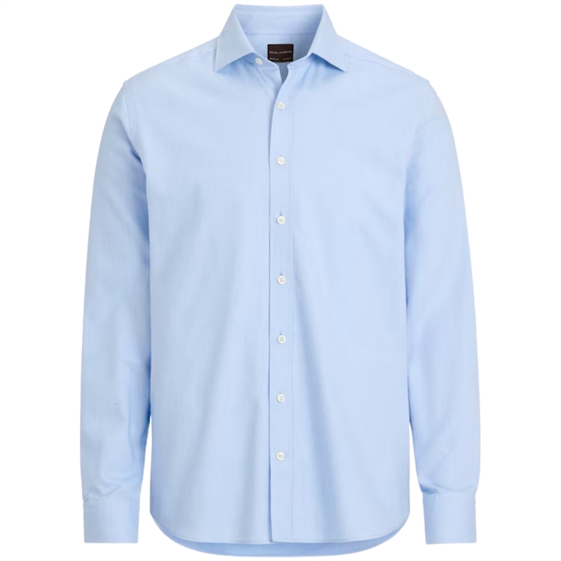Oscar Jacobson Reg Fit Brushed Flannel Skjorte