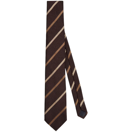 Oscar Jacobson Silk Striped Slips