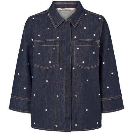 PBO Shine Denim Skjorte