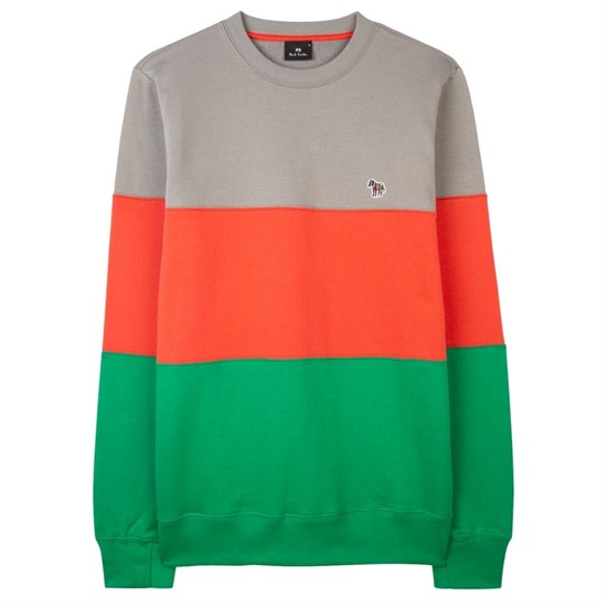 Paul Smith Colour Block Zebra Sweatshirt