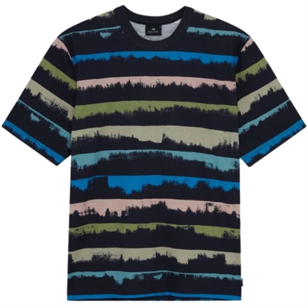 Paul Smith Drip Stripe Cotton T-shirt