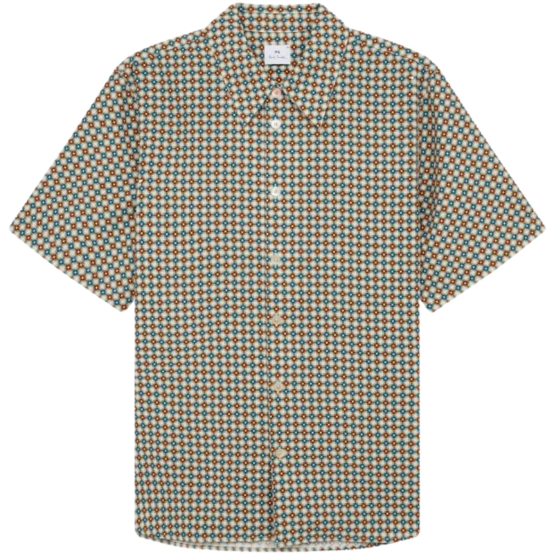 Paul Smith Geo Tile Print Skjorte