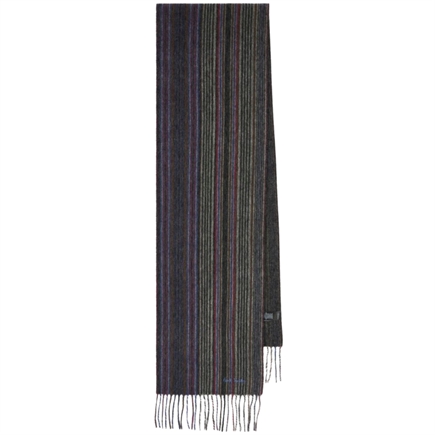Paul Smith Stripe Lambswool Tørklæde