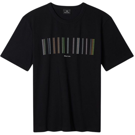 Paul Smith Stitch Stripe Print T-shirt