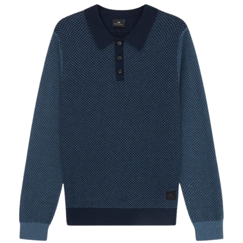 Paul Smith LS Polo Sweater