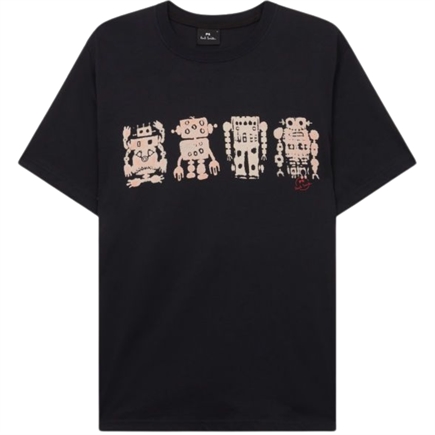 Paul Smith  Robots Reg Fit Print T-shirt