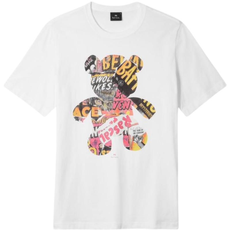 Paul Smith Bear Collage Print T-shirt