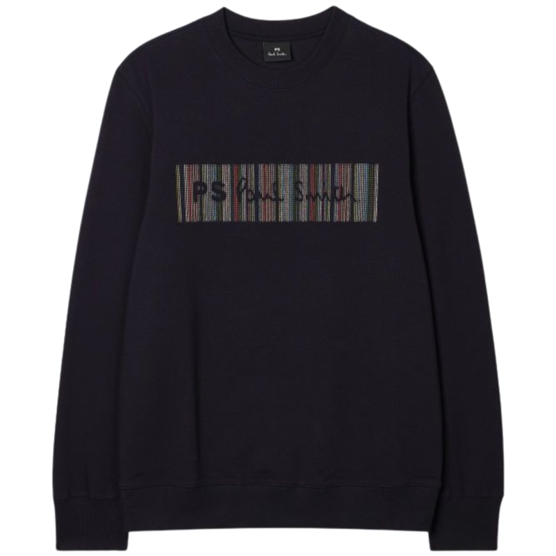 Paul Smith Embroidery Logo Cotton-Blend Sweatshirt