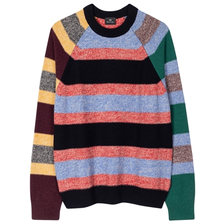 Paul Smith Wool Blend Multi Stripe Sweater