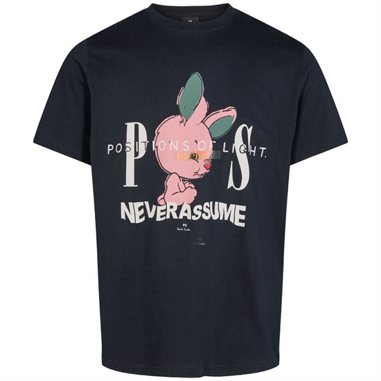 Paul Smith Pink Bunny Print T-shirt