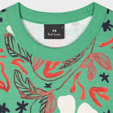 Paul Smith Sea Floral Print T-Shirt