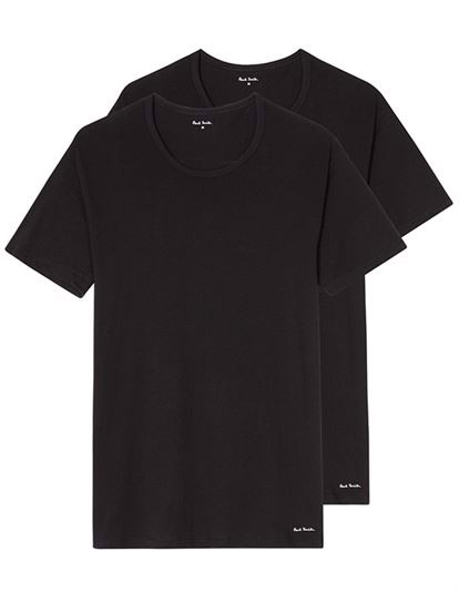 Paul Smith Short Sleeve Two Pack T-shirt - Black | Coaststore