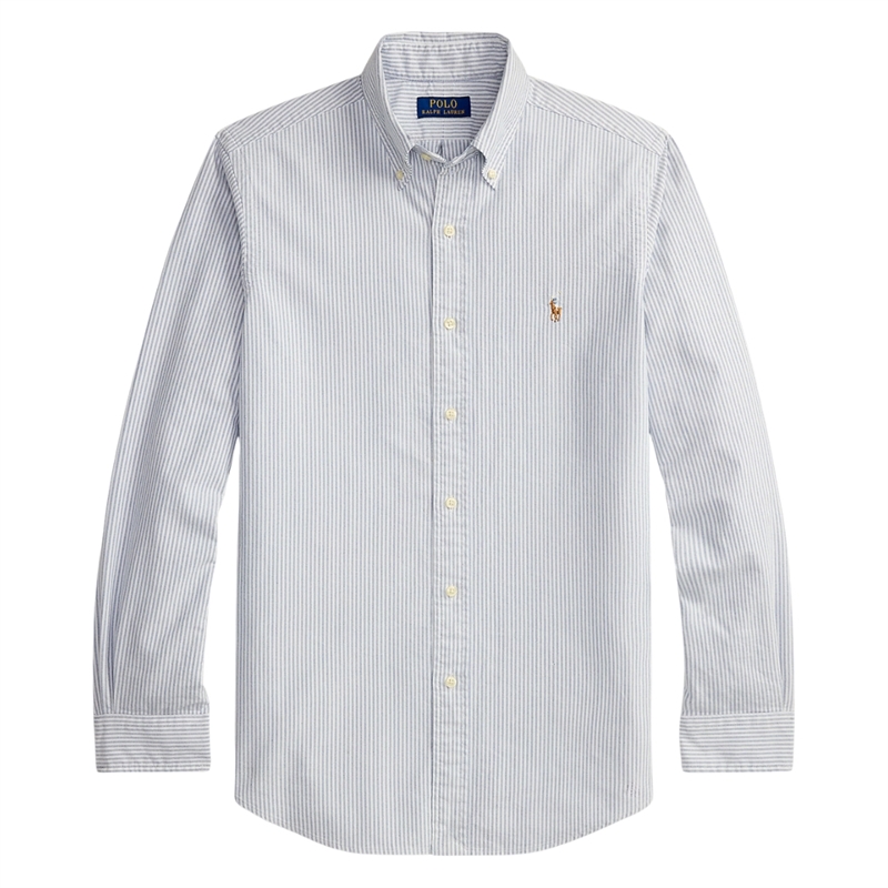 Polo Ralph Lauren Custom Fit Striped Oxford Skjorte