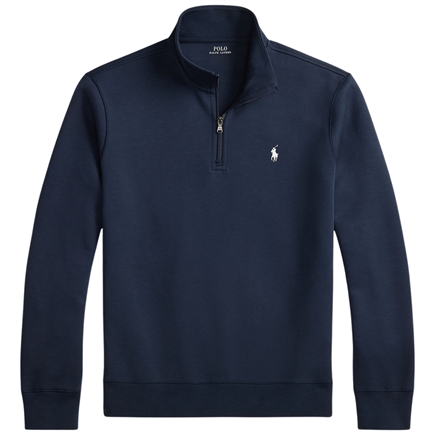 Polo Ralph Lauren Double Knit Quarter Zip Sweatshirt