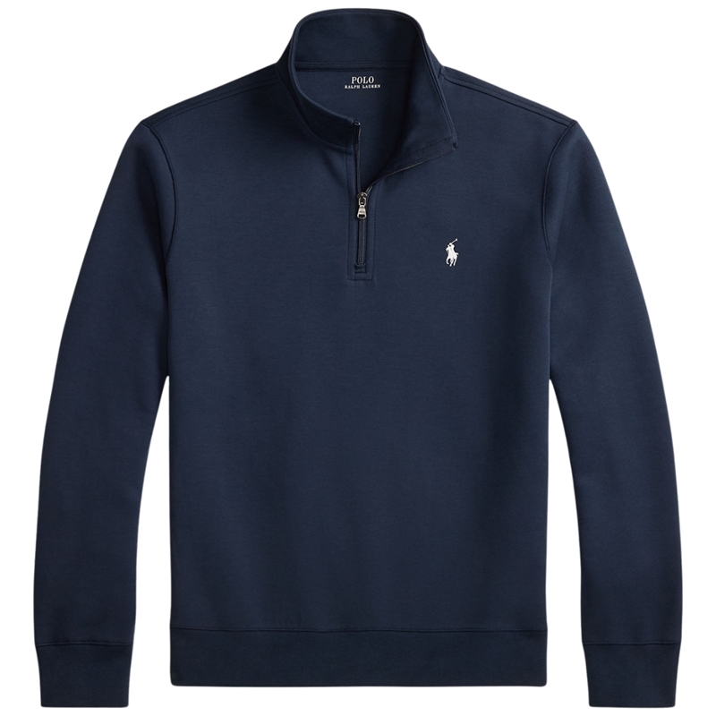 Polo Ralph Lauren Double Knit Quarter Zip Sweatshirt