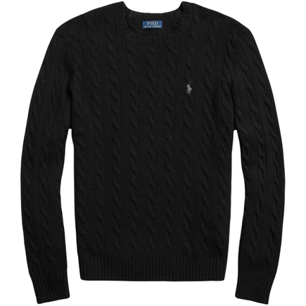 Polo Ralph Lauren Cable-Knit Wool-Cashmere Strik