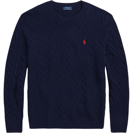 Polo Ralph Lauren Cable-Knit Wool-Cashmere Strik