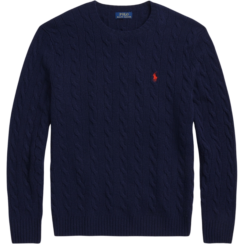 Polo Ralph Lauren Cable-Knit Wool-Cashmere Strik
