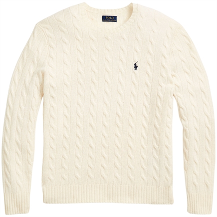 Polo Ralph Lauren Cable-Knit Wool-Cashmere Strik