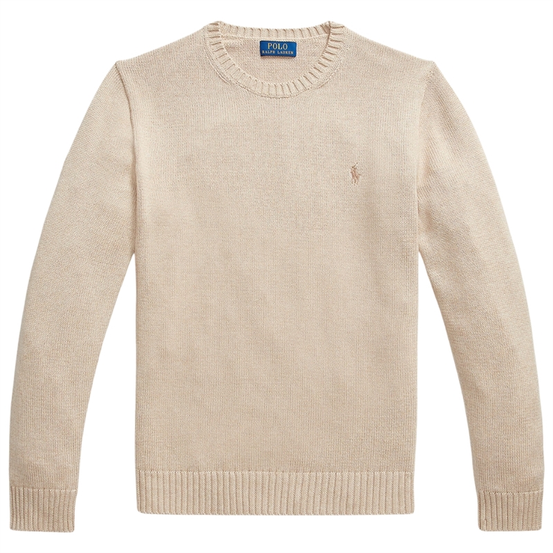Polo Ralph Lauren Cotton Crewneck Sweater Strik