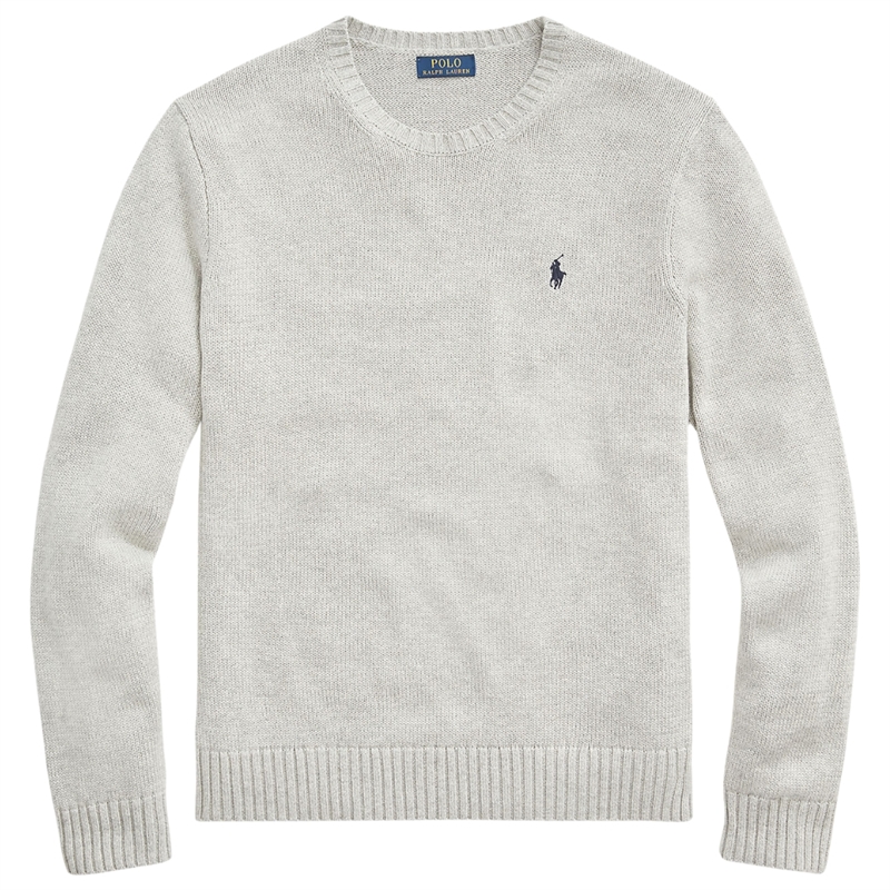 Polo Ralph Lauren Cotton Crewneck Sweater Strik