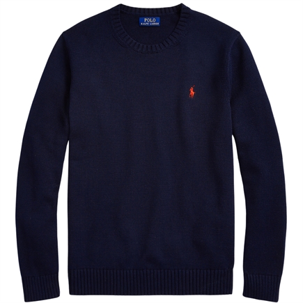 Polo Ralph Lauren Cotton Crewneck Strik